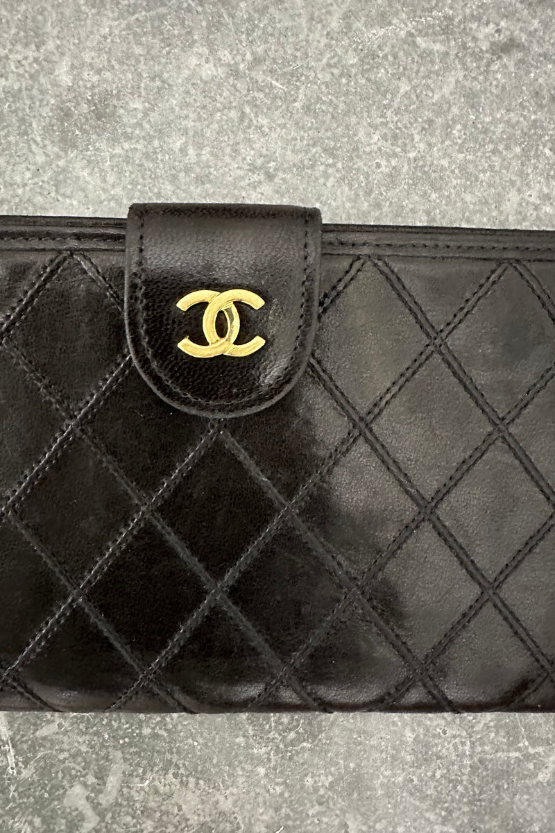 CHANEL Matelasse CC Leather Long Wallet – Fox + Wit Boutique