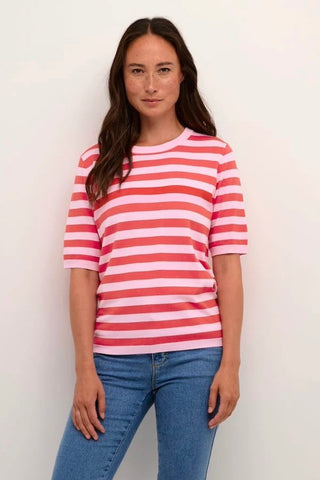 Summer Striped knit tee