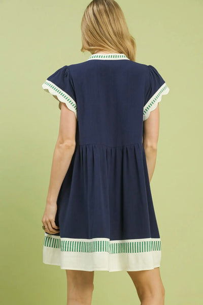 Lauren Linen Blend Dress