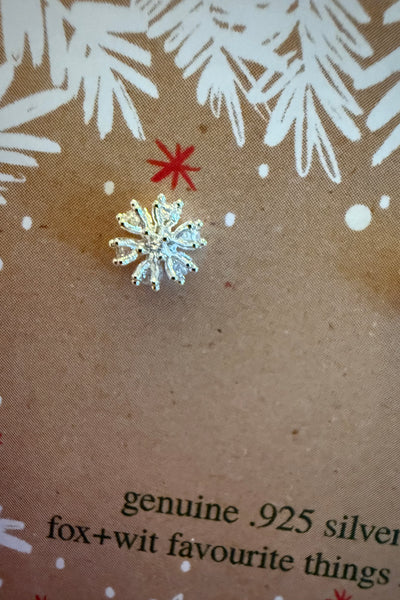 Favourite Things Sterling Snowball Earrings