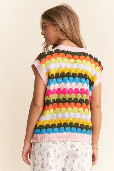 Aesha scallop vest