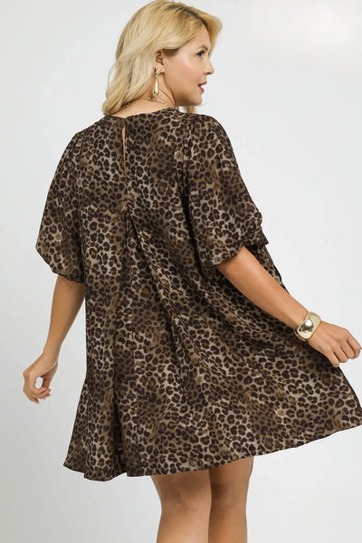 Bella Leopard Print Dress