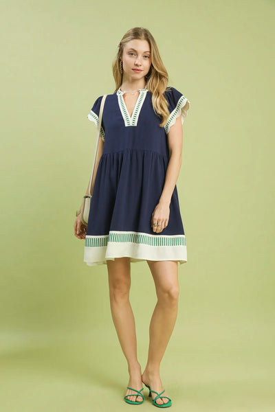 Lauren Linen Blend Dress