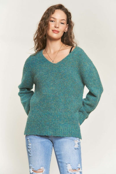 Mia Knit VNeck tunic