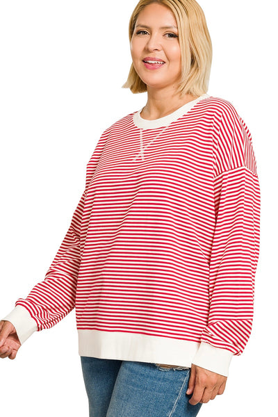 So Good! Soft Stripe Cotton pullover