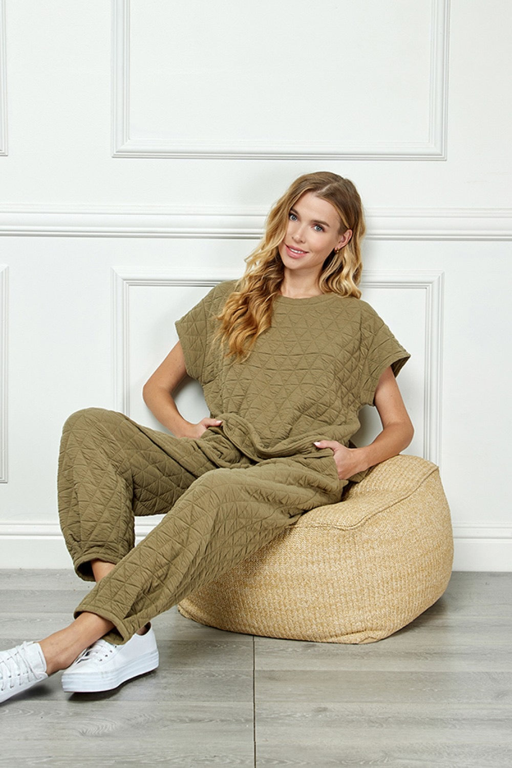 Quilted Lounge Set