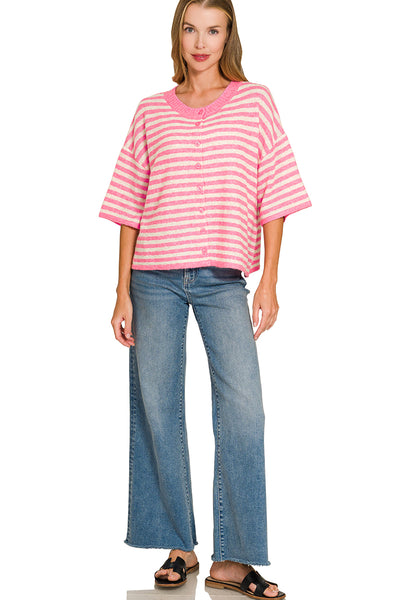 Everly Stripe Cardigan