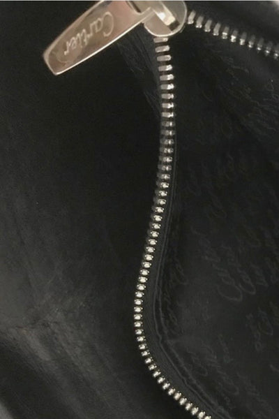 Pasha de Cartier Matrix Leather Long Bifold Wallet