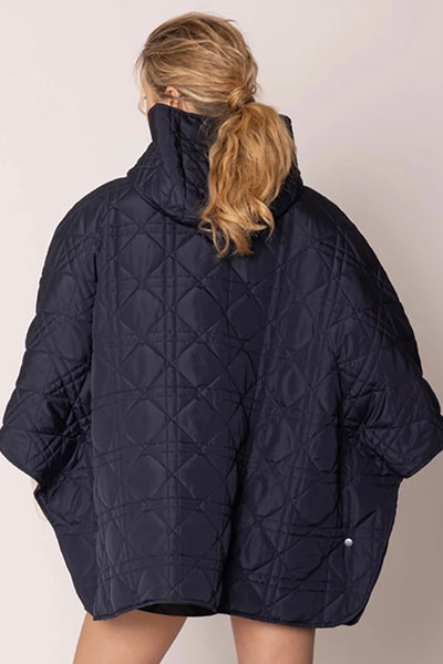 Lauren Quilted poncho