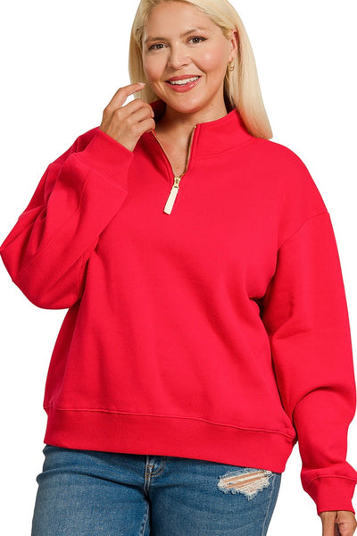 She’s So Good! Quarter Zip Pullover