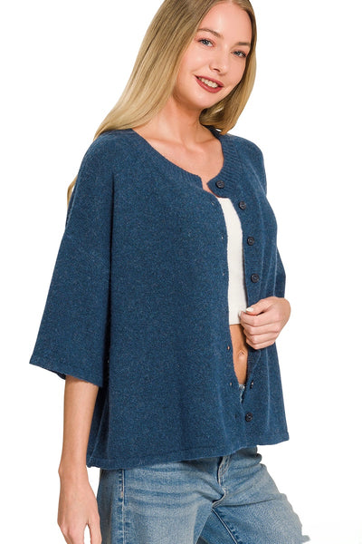Everly Solid  Cardigan