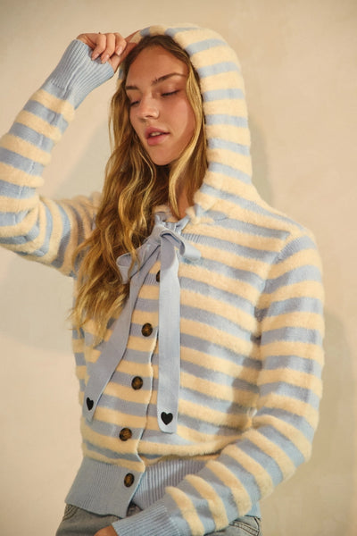 Heart in Paris Hooded Sweater