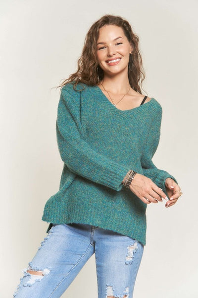 Mia Knit VNeck tunic