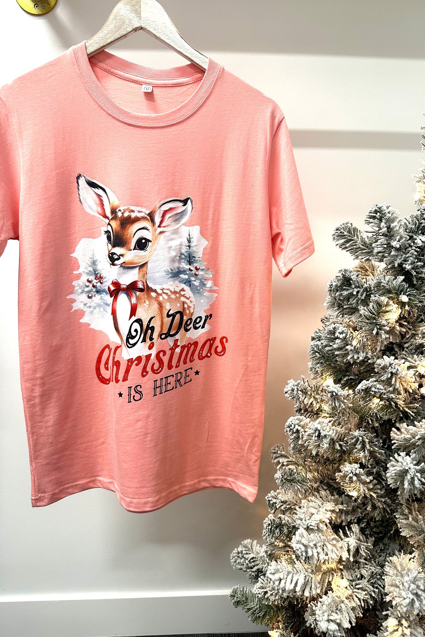 Oh Deer Christmas Tee