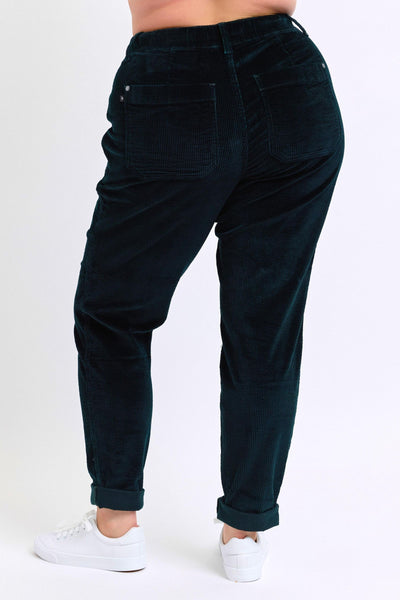 Green Corduroy Joggers by JB