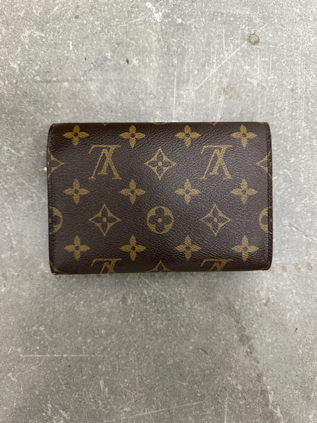 Louis Vuitton Monogram Porte Tresor Etui Papiers Trifold Wallet