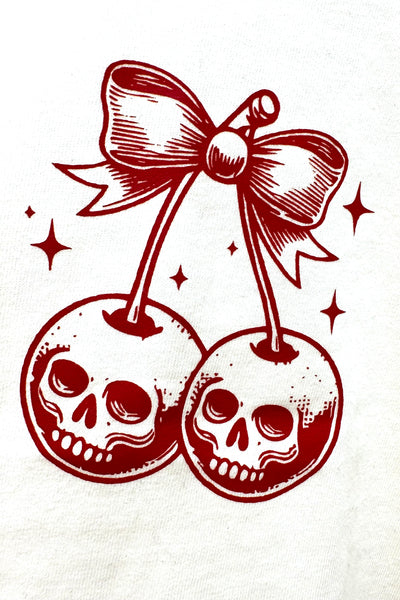 Scherry Cherry Skulls Tee