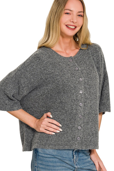 Everly Solid  Cardigan