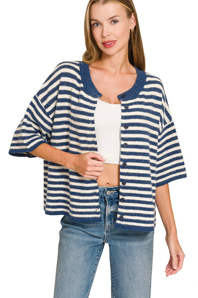 Everly Stripe Cardigan