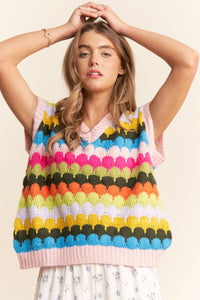 Aesha scallop vest
