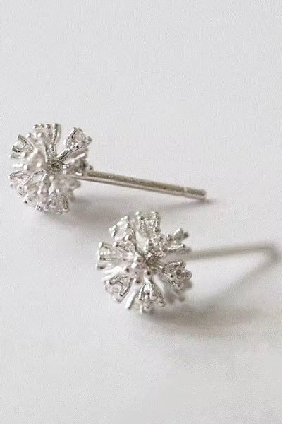 Favourite Things Sterling Snowball Earrings