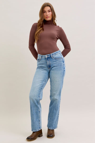 Nash Petite length (28” inseam) straight jean by JB