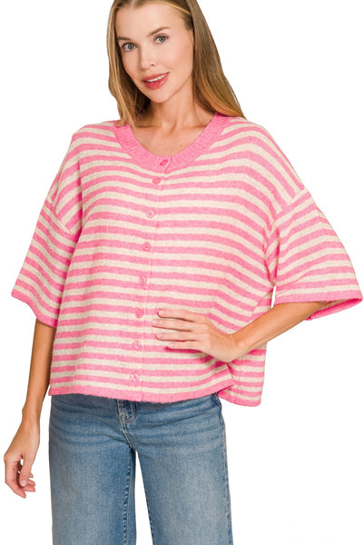 Everly Stripe Cardigan