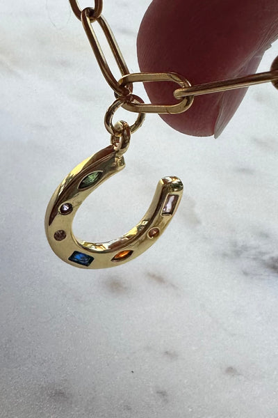 Limited Edition Horseshoe Charm bracelet