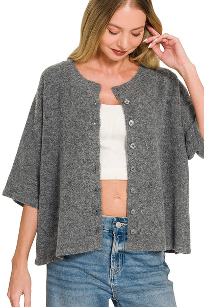 Everly Solid  Cardigan