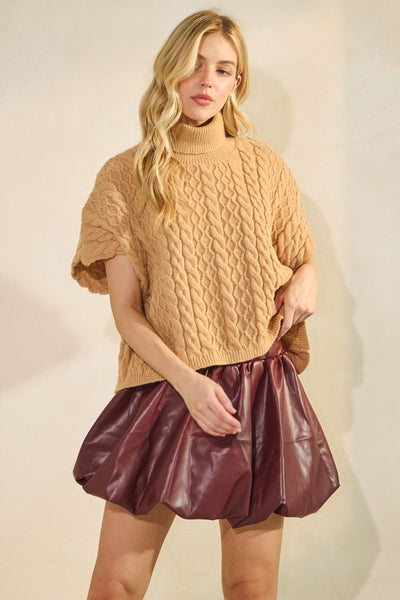 Ella Cable Knit Pullover