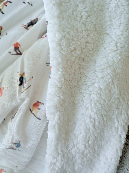 Favourite Things Sherpa Lap Blanket