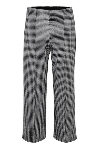 Ilisan Houndstooth Flat front Trousers