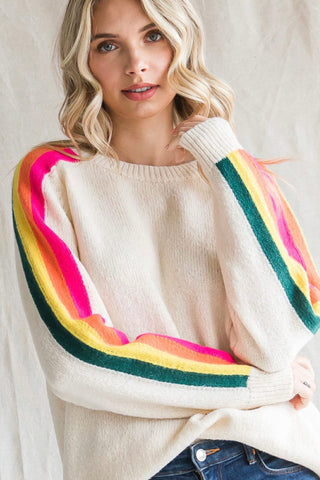 Somewhere Over the Rainbow Sweater