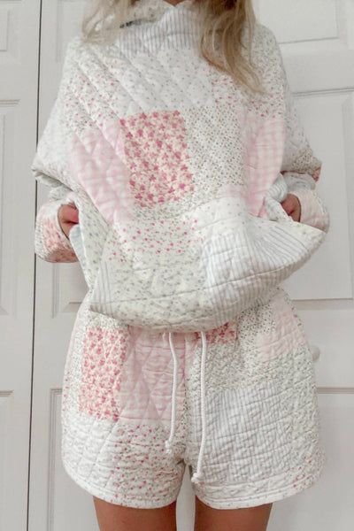 So Good! Pink Quilted shorts