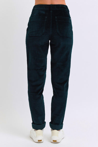 Green Corduroy Joggers by JB