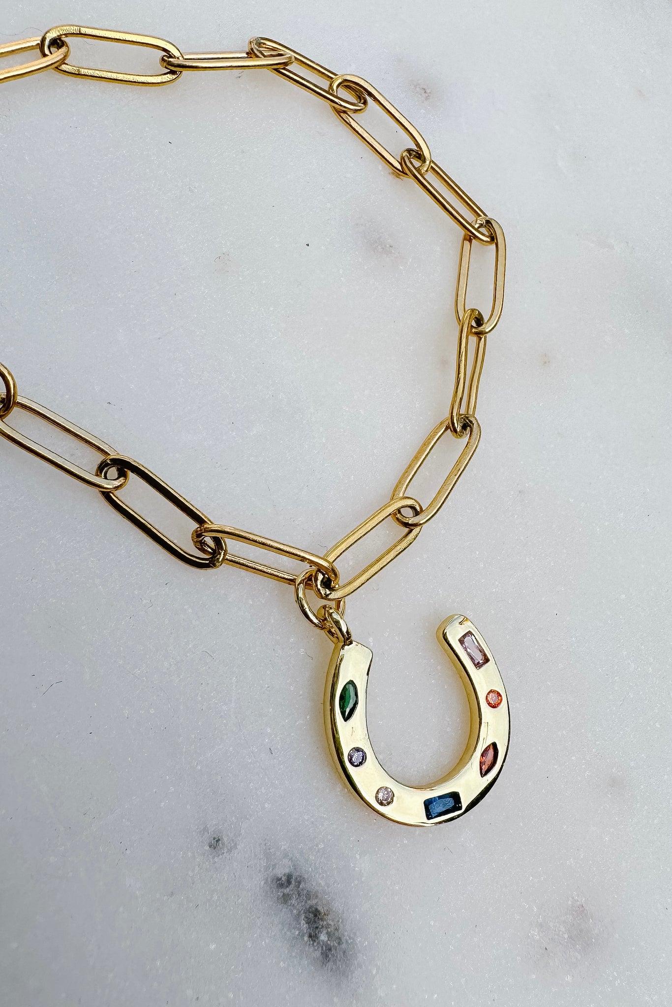 Limited Edition Horseshoe Charm bracelet