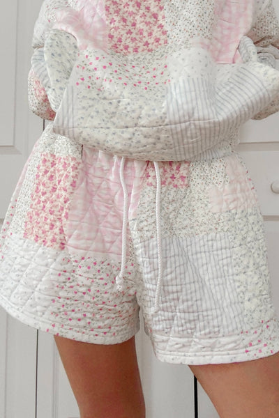 So Good! Pink Quilted shorts