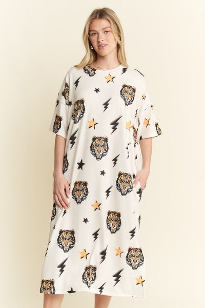 Tiger Tee Dress
