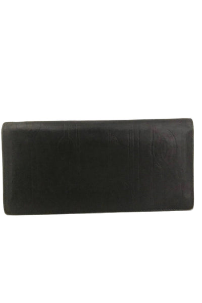 Pasha de Cartier Matrix Leather Long Bifold Wallet
