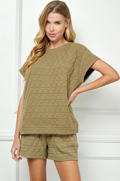 Quilted Lounge Set
