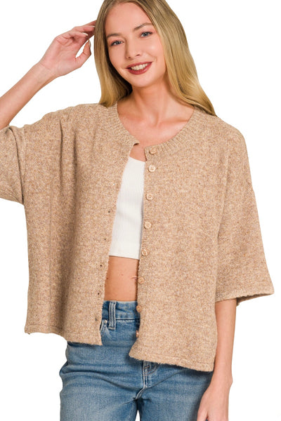 Everly Solid  Cardigan