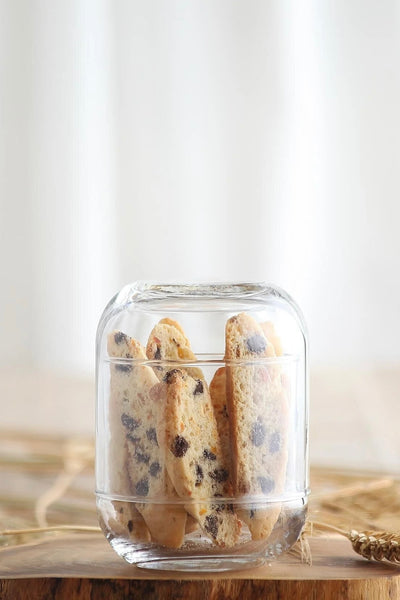 Domed Glass carafe/Food storage