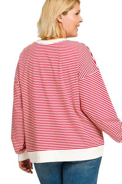 So Good! Soft Stripe Cotton pullover