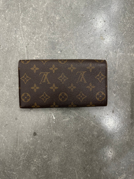 Louis Vuitton Monogram Sarah Long Bifold Wallet
