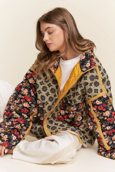 Marigold Autumn Quilted Jacket