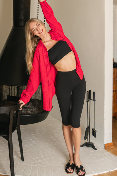 Capri Cotton leggings