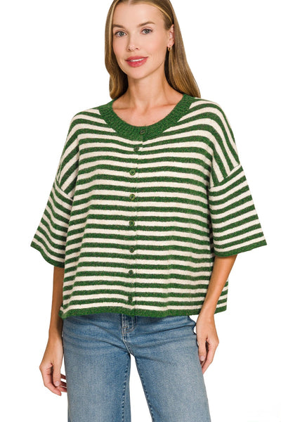 Everly Stripe Cardigan