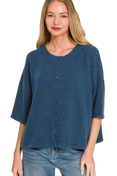 Everly Solid  Cardigan