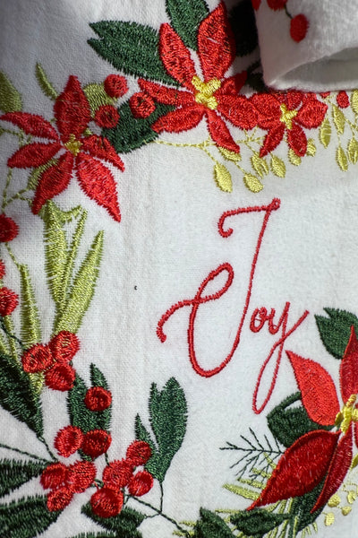 Heirloom Embroidered Dish Towel Bundle