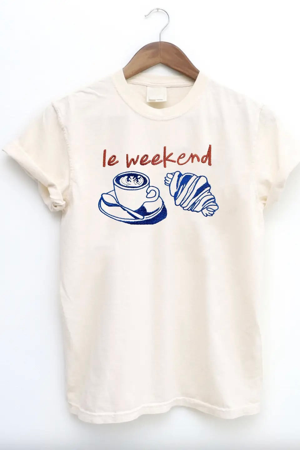 Le Weekend Embroidered TEE ***PREORDER***